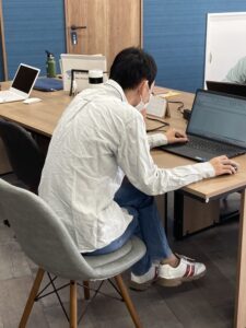 PC作業様子３