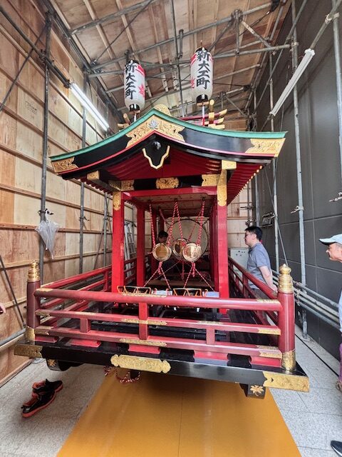新大工町の曳壇尻稽古