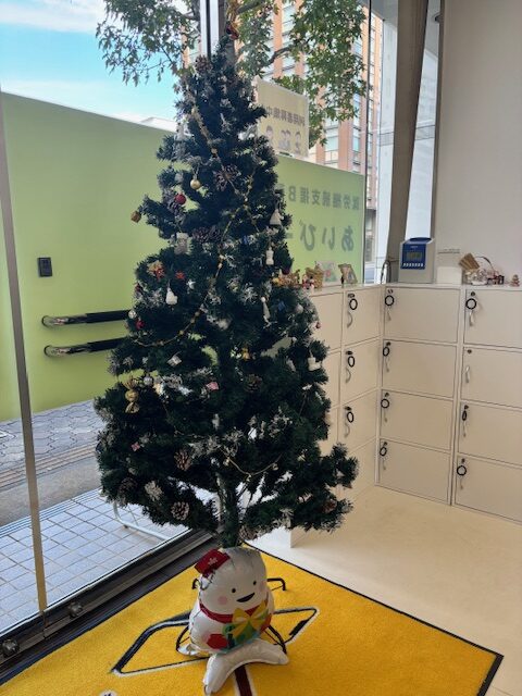 あいびーにもクリスマスの趣が！